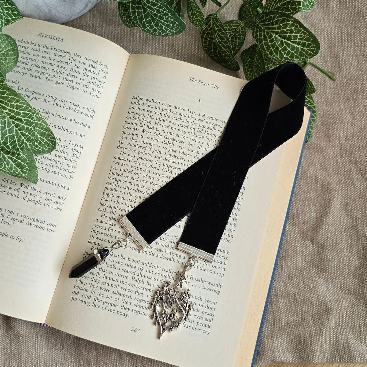 Elven Shadow Ribbon Bookmark