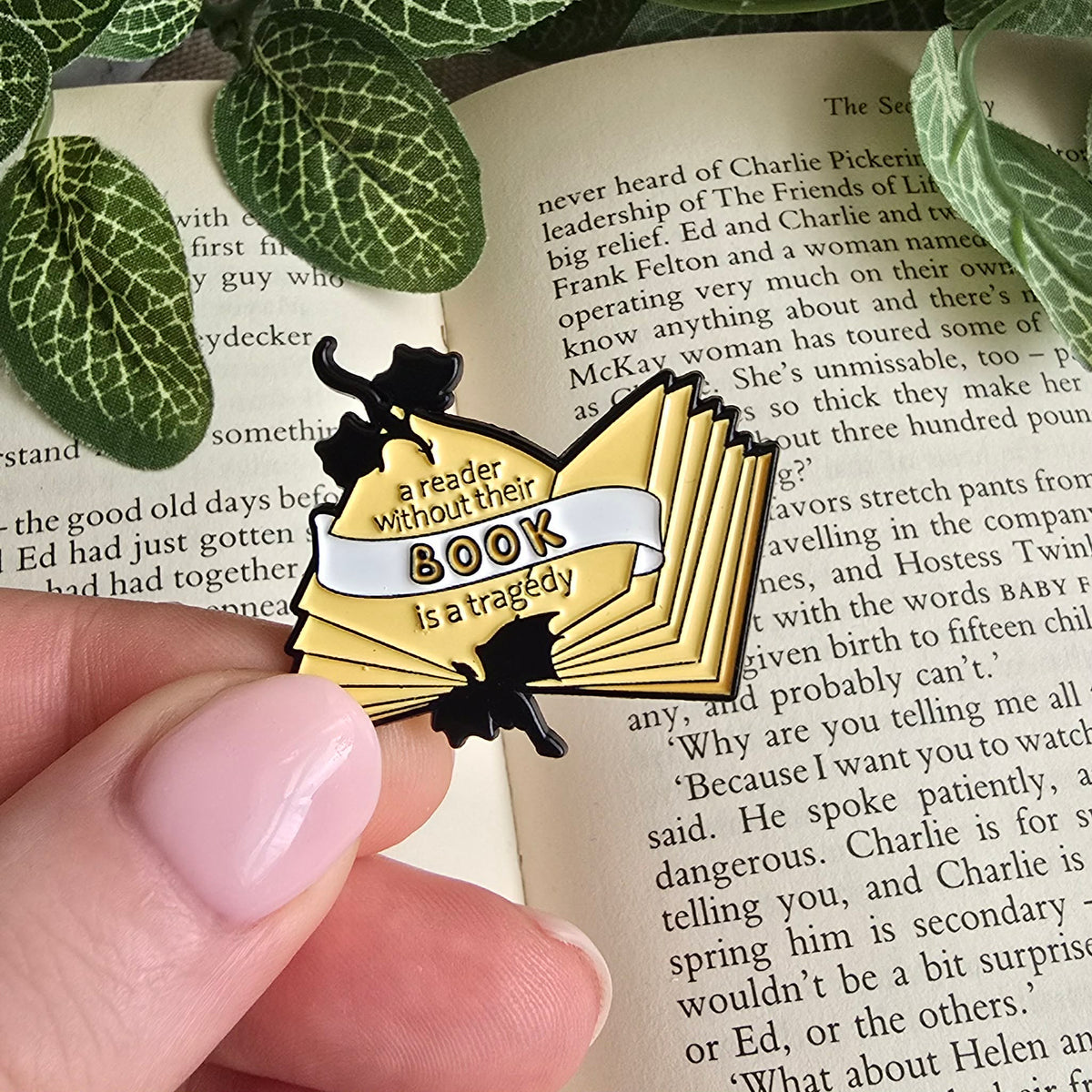 A Reader Without Their Book Badge
