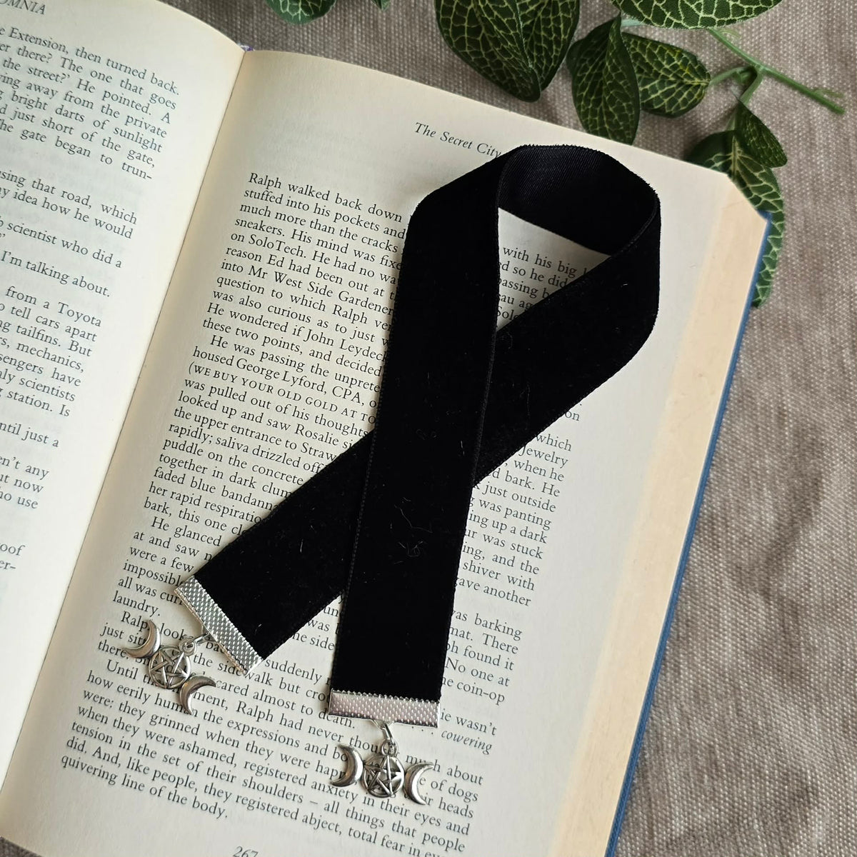 Wiccan Ribbon Bookmark