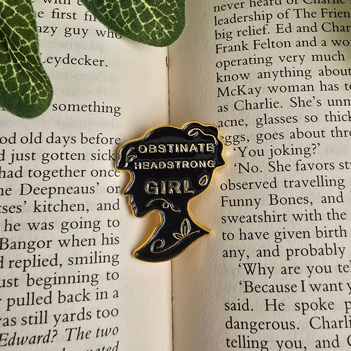 Obstinate Headstrong Girl Badge