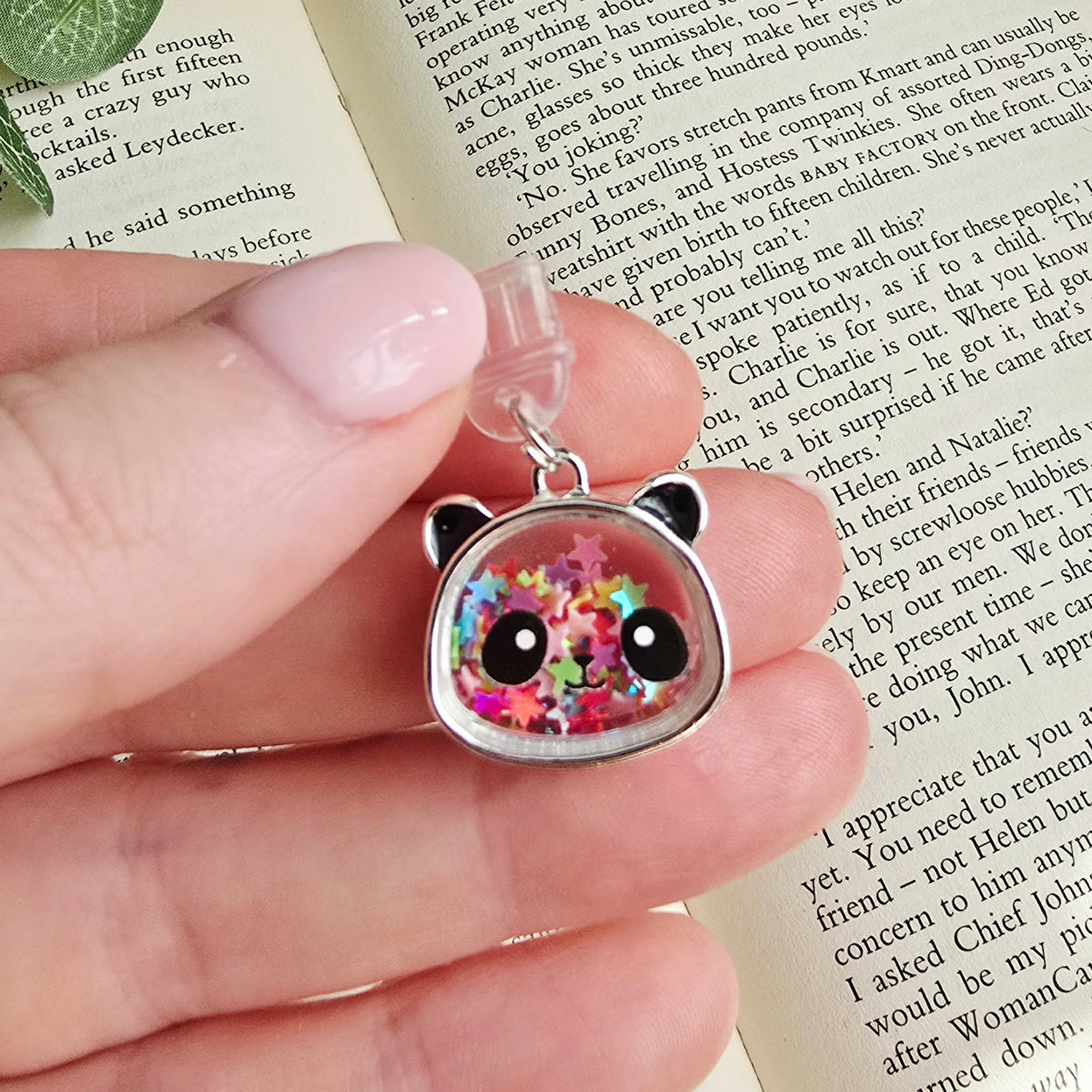 Panda Shaker Kindle Dust Plug Charm