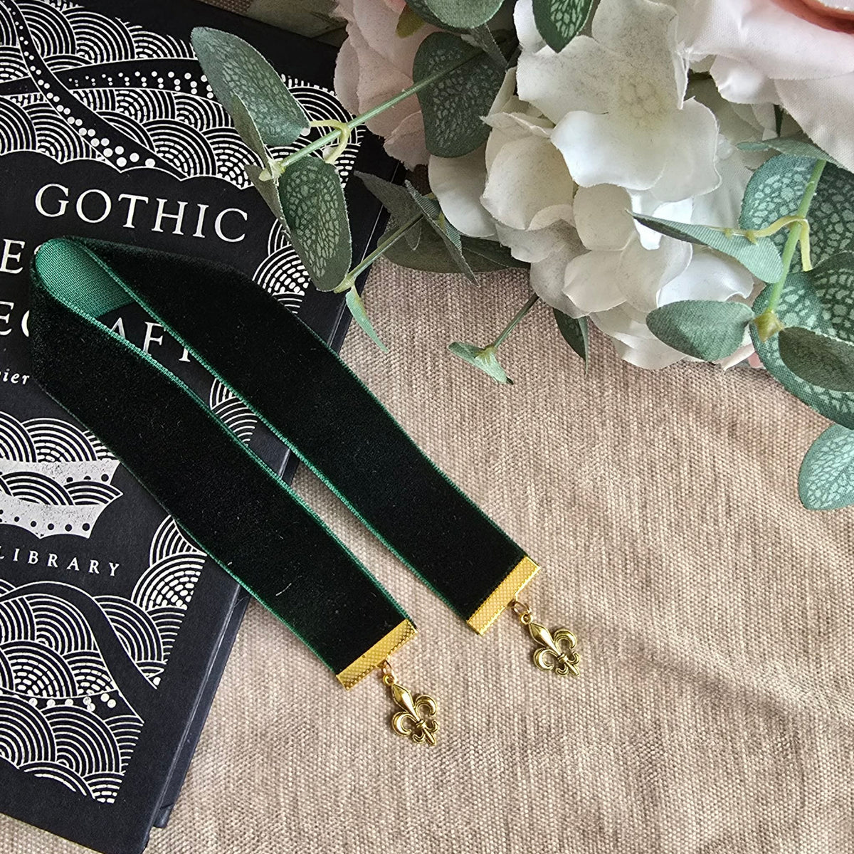 Fleur-de-Lis Ribbon Bookmark