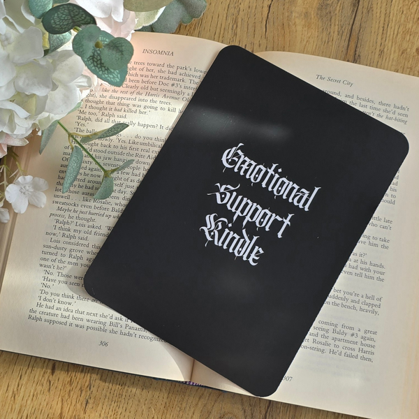 Emotional Support Kindle Insert