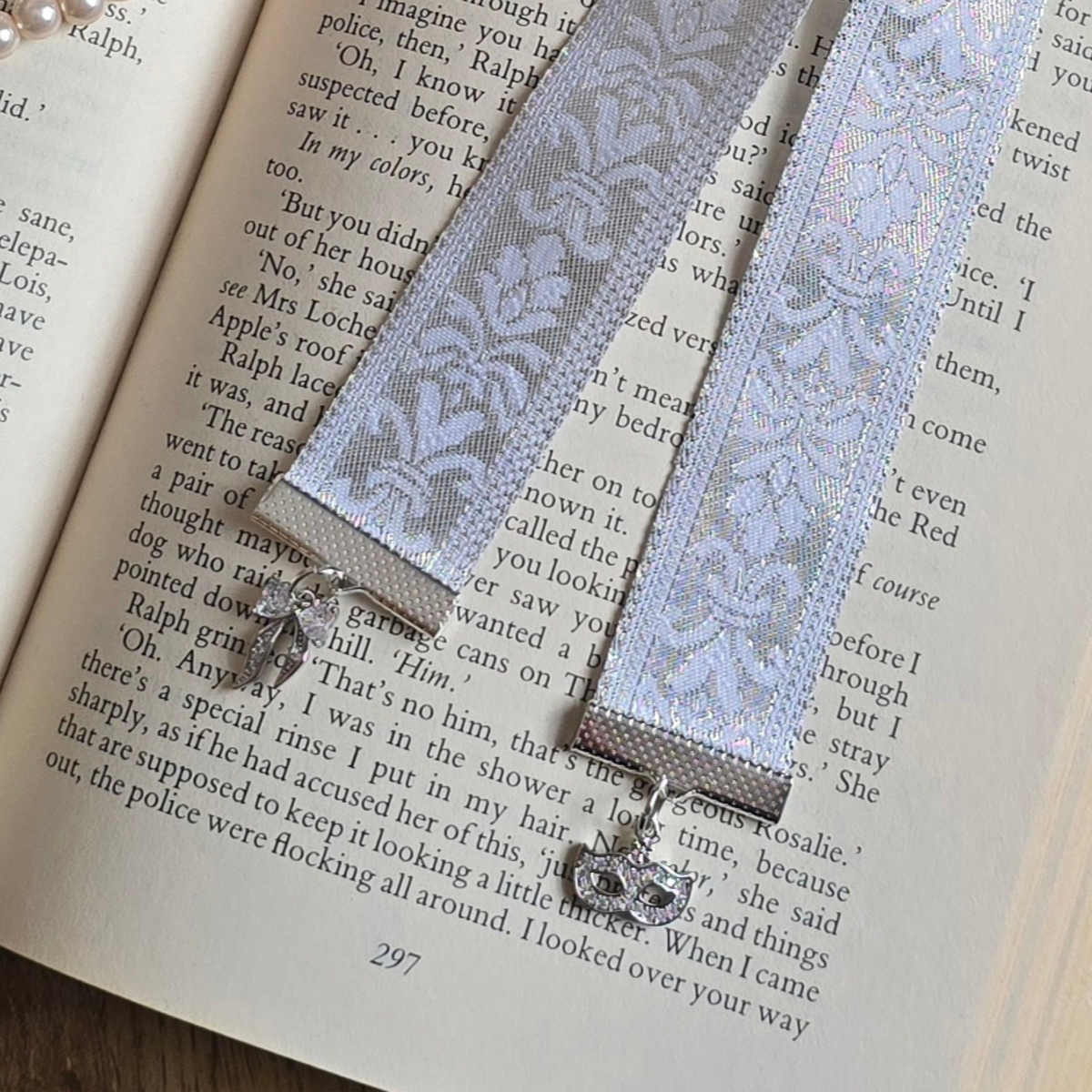 A Lady in Silver Bookmark