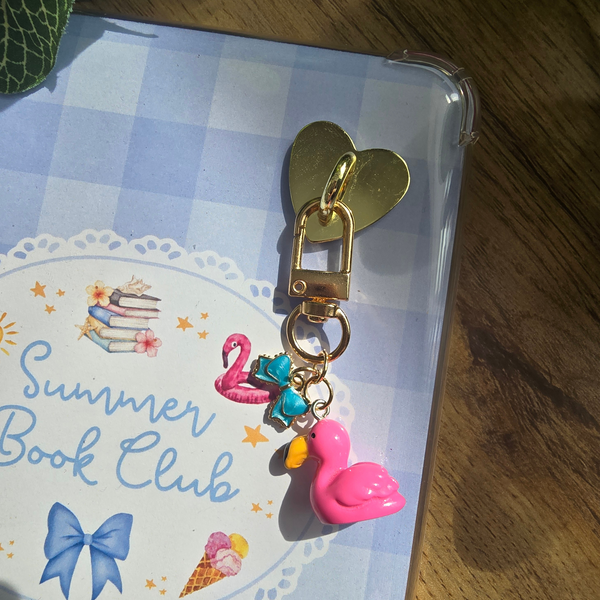 Summer Book Club Kindle Charm