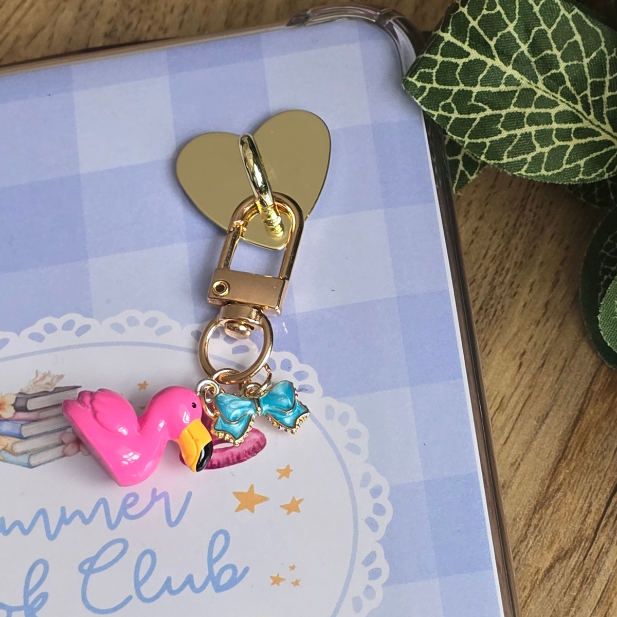 Summer Book Club Planner Charm