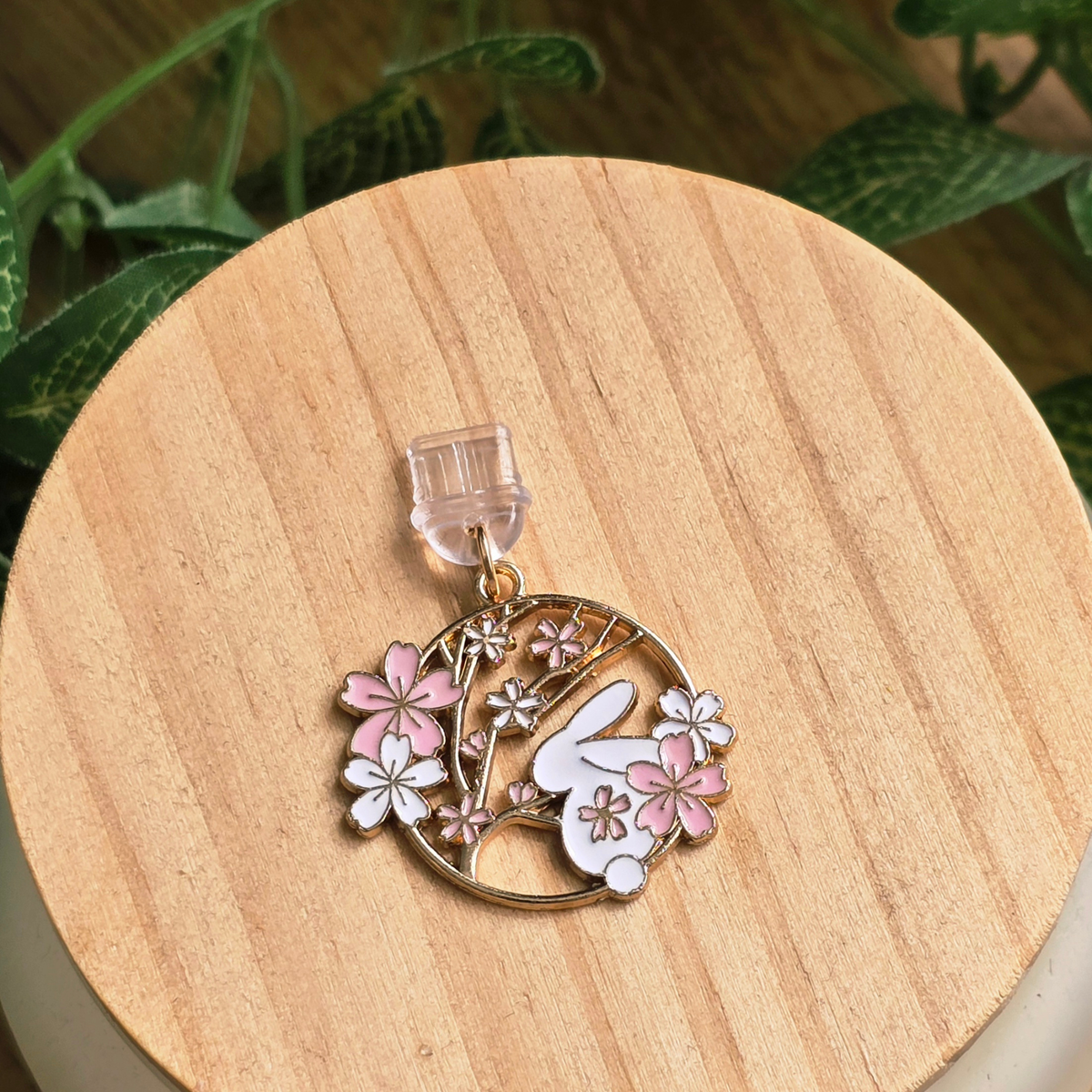 Sakura Bunny Kindle Dust Plug
