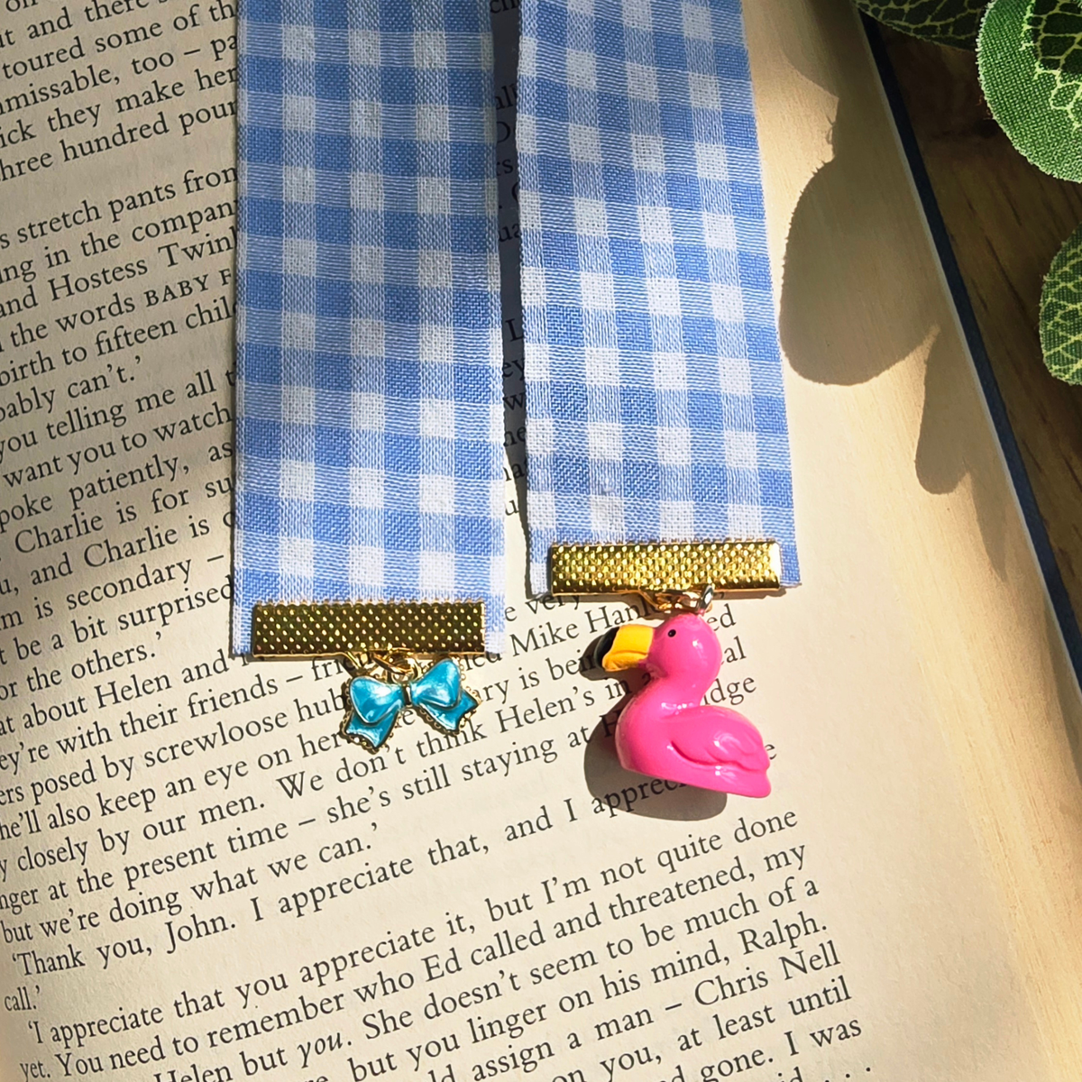 Summer Book Club Planner Charm