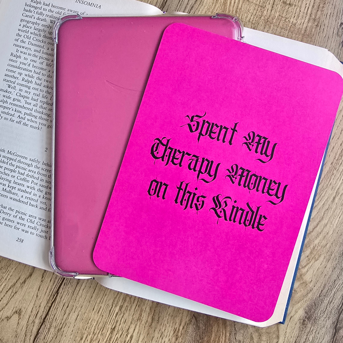 Therapy Money Kindle Insert