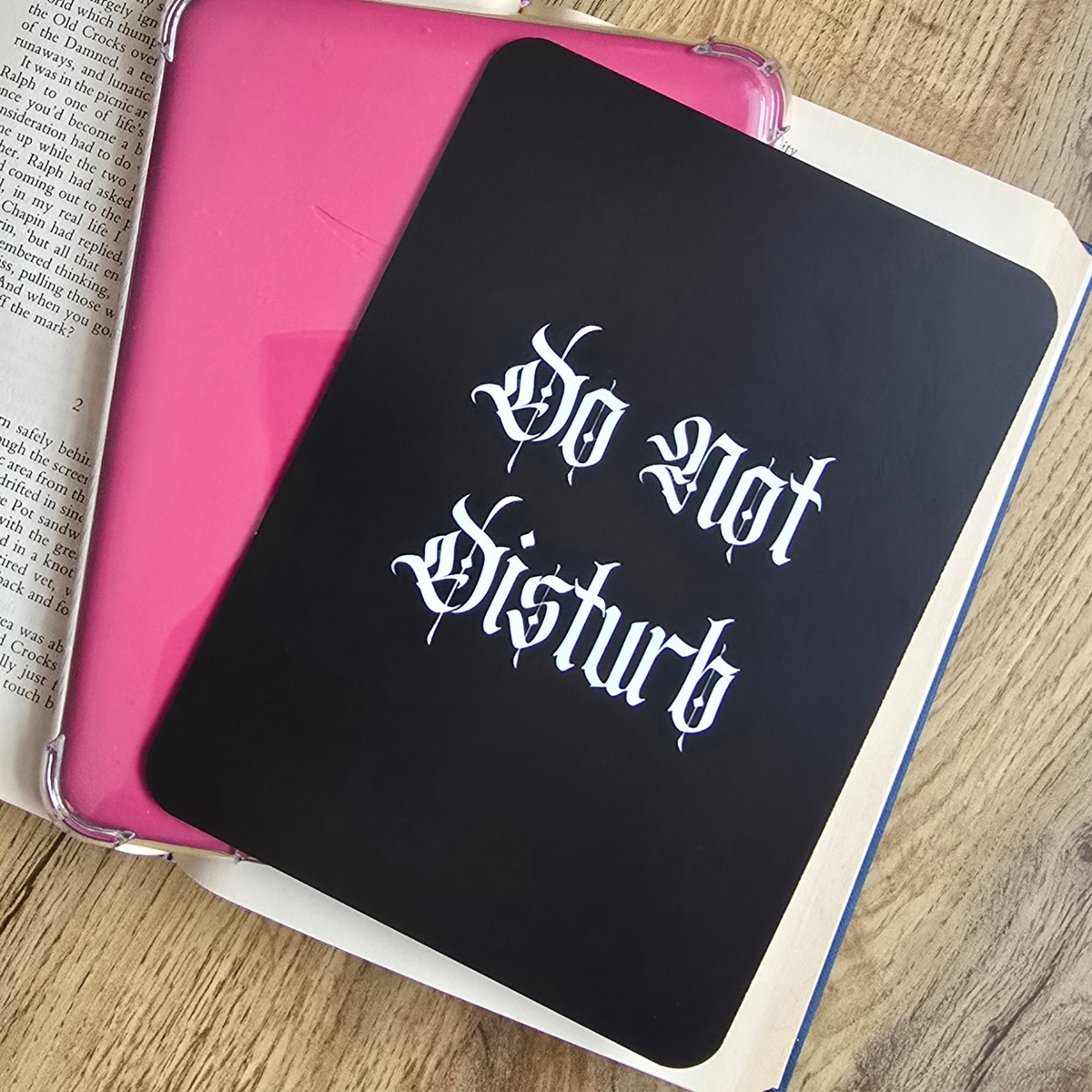 Do Not Disturb Kindle Insert