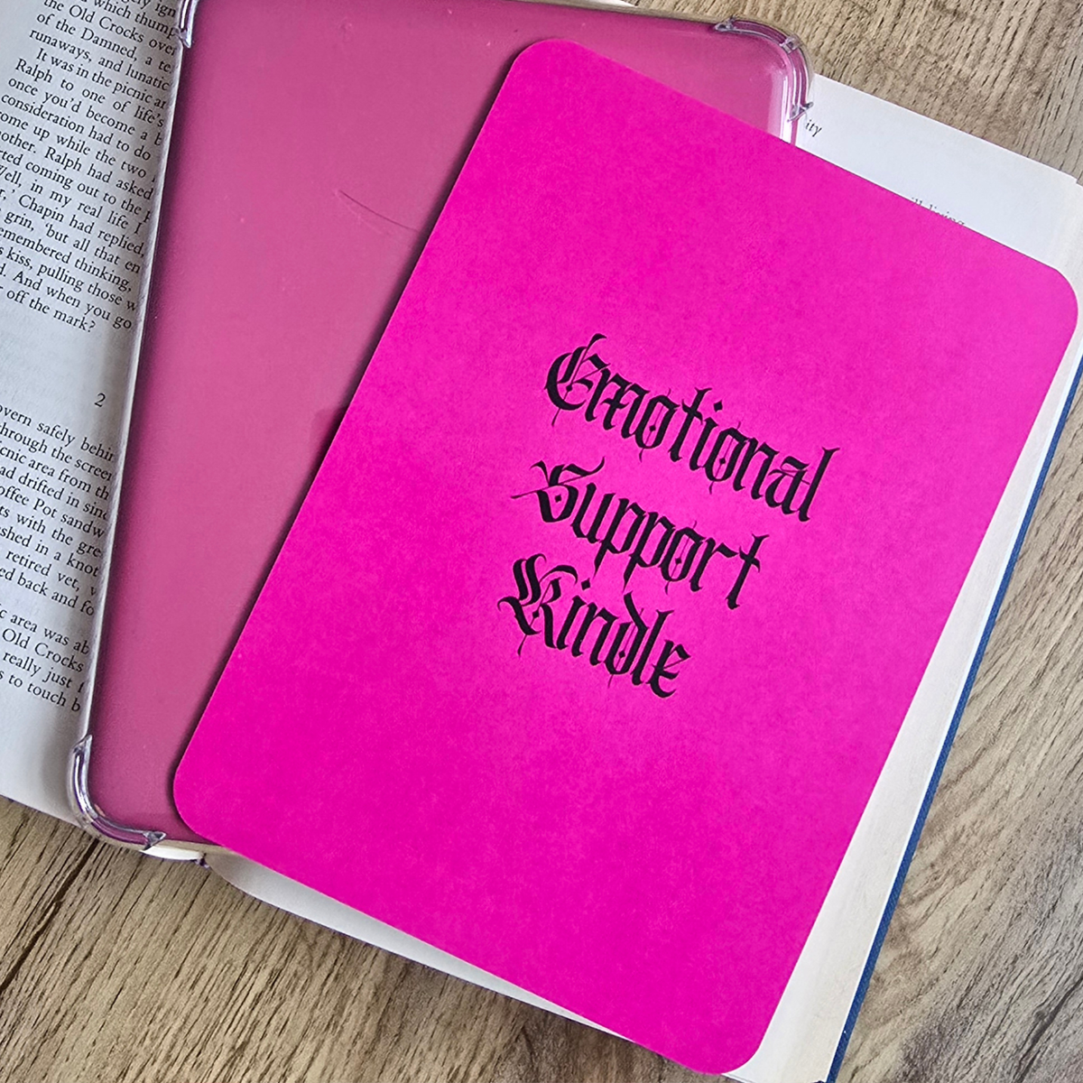 Emotional Support Kindle Insert