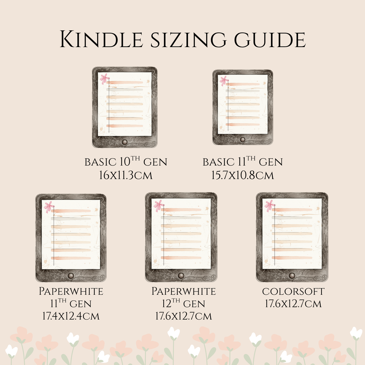 Pistachio Cream Kindle Insert