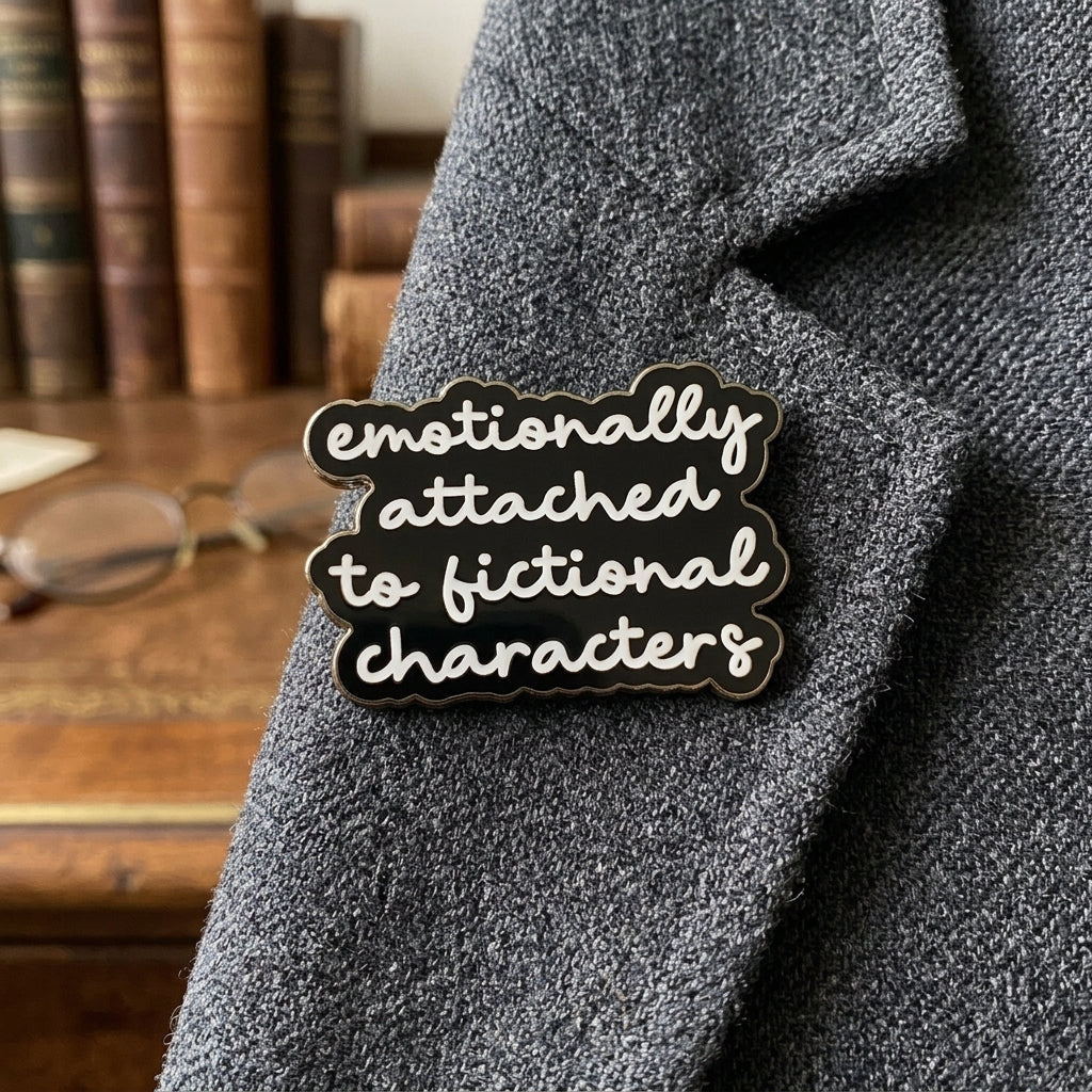 Emotionally Attached to Fictional Characters Badge