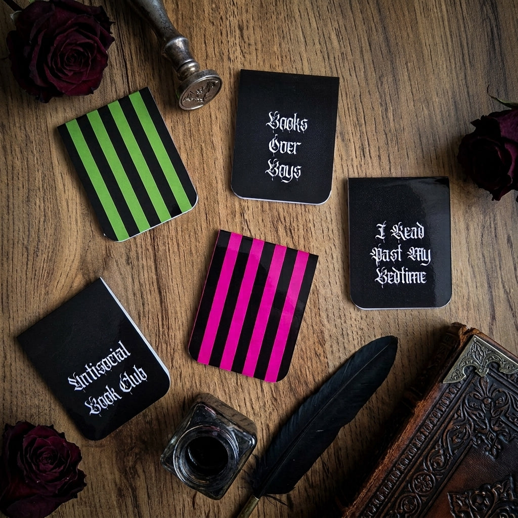 Antisocial Book Club Magnetic Bookmark