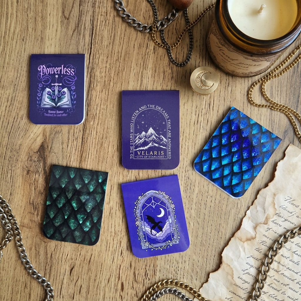 Romantasy Magnetic Bookmark