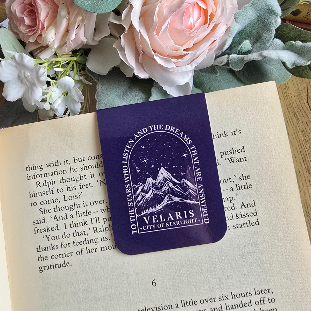 Romantasy Magnetic Bookmark
