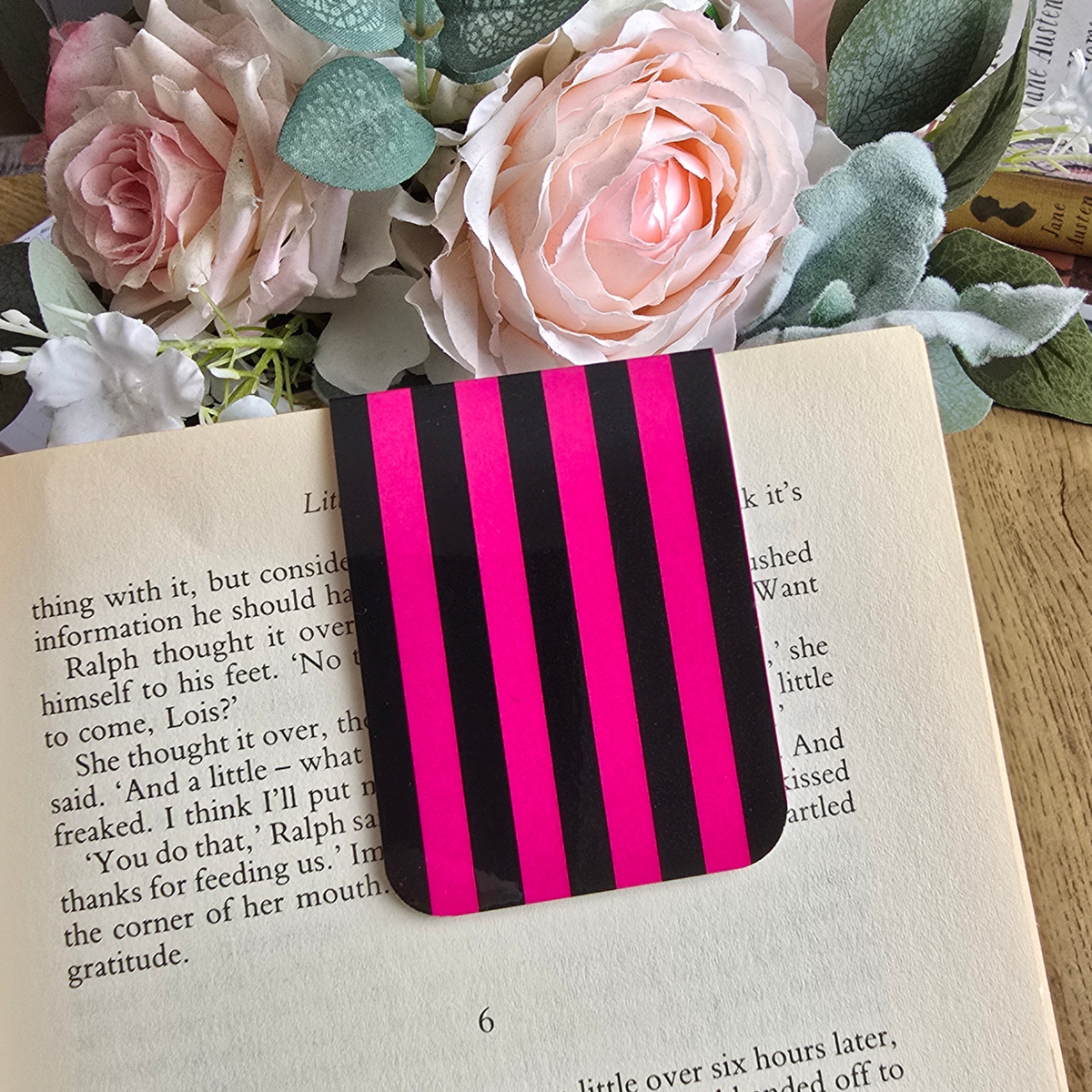 Antisocial Book Club Magnetic Bookmark