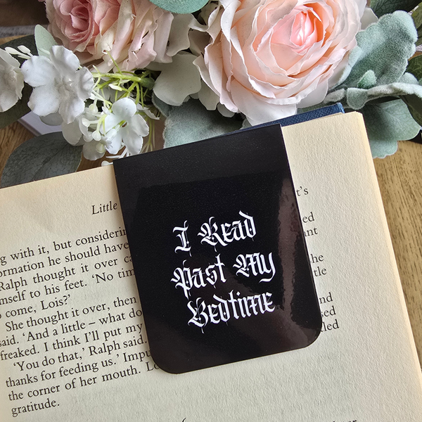 I Read Past my Bedtime Magnetic Bookmark
