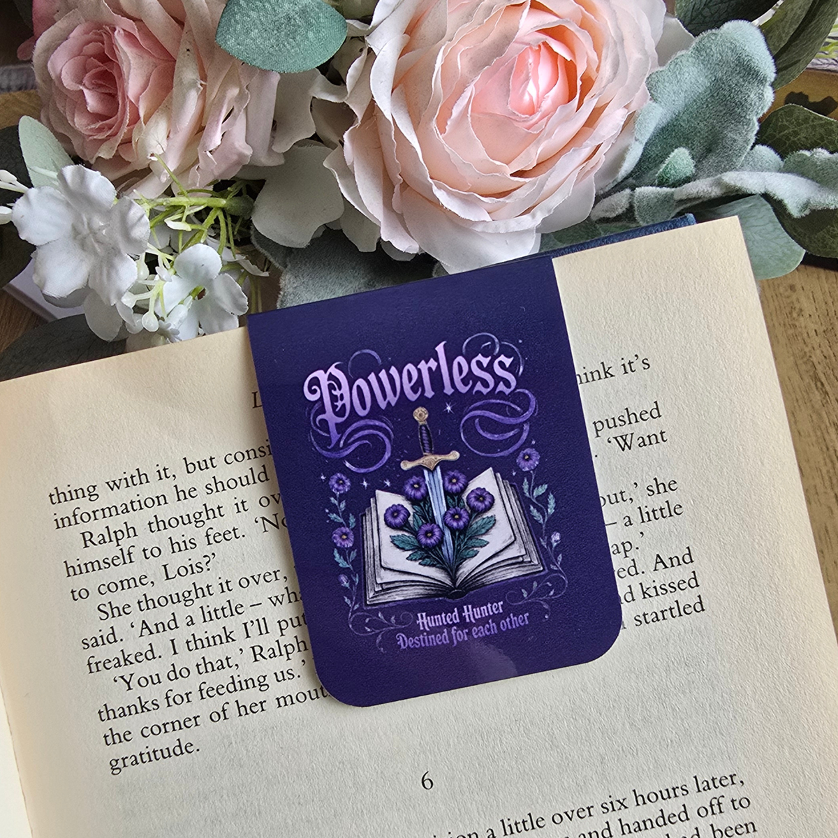 Romantasy Magnetic Bookmark
