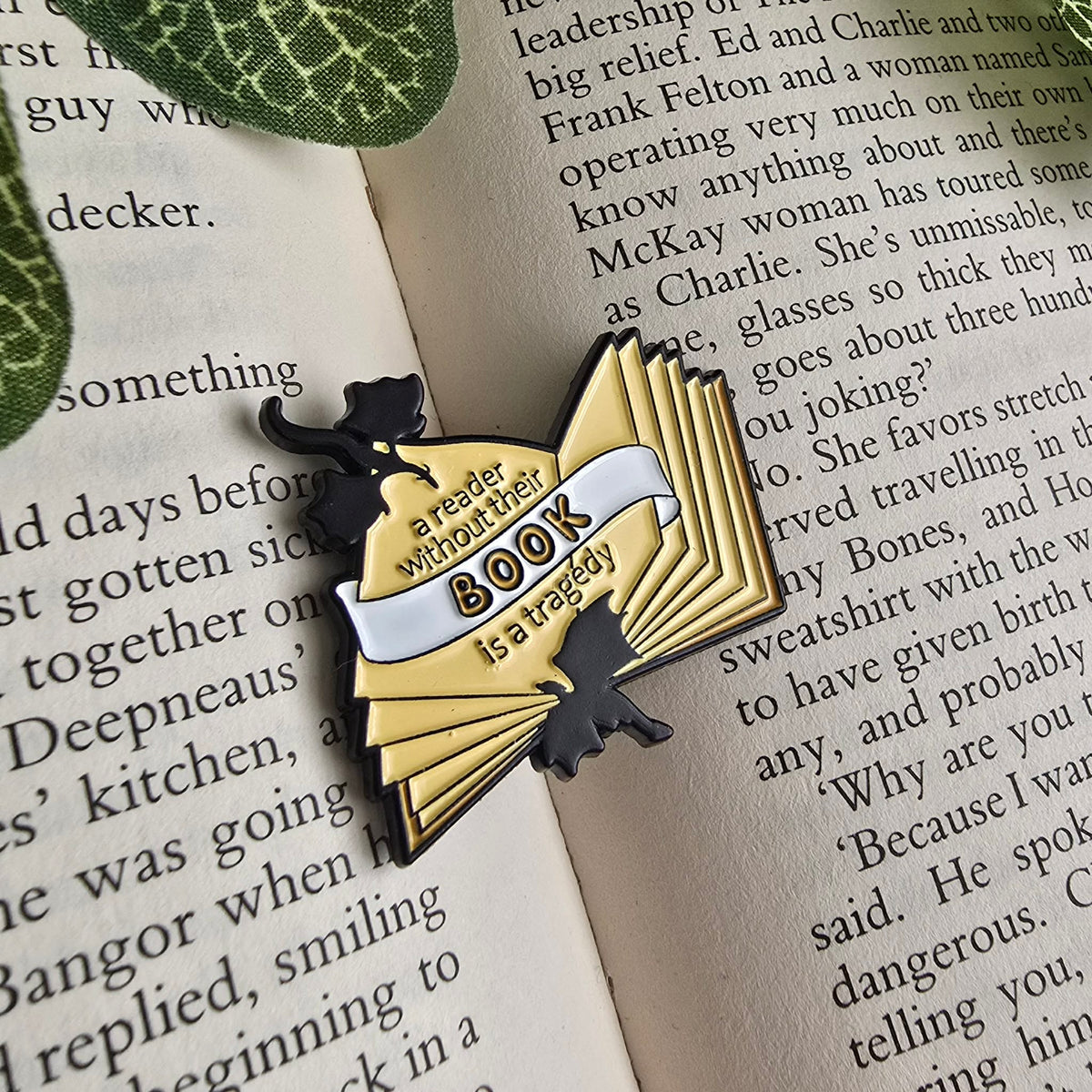 A Reader Without Their Book Badge